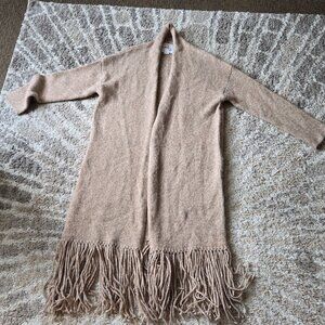Sam Edelman Eden Fringe Sweater Size XS